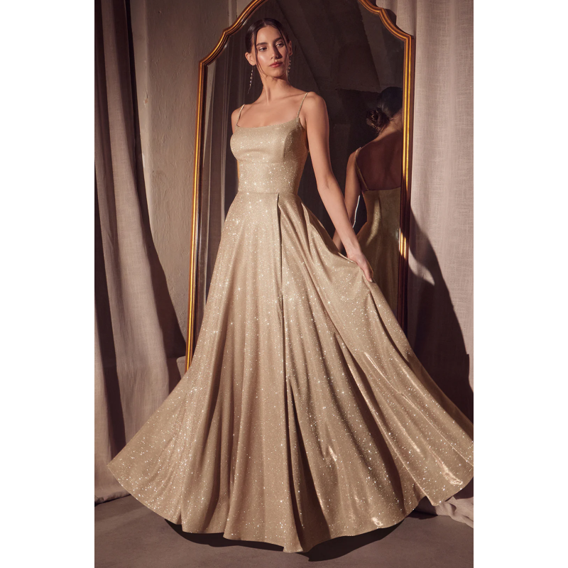 Vestido de Fiesta (T213.0) - Champagne