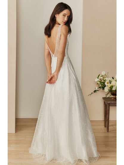 Vestido línea A con escote Profundo (MZW320) - imagen 2
