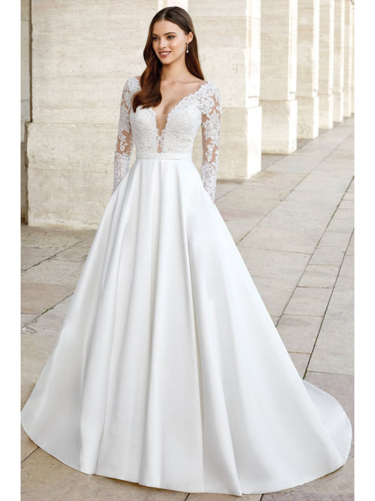 Vestido de Novia (11149) - Off White