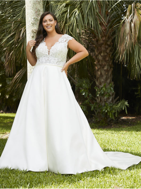 Vestido de Novia (29397CW) - Ivory