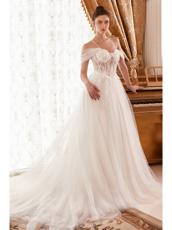 Vestido de Novia (WN307) - Ivory