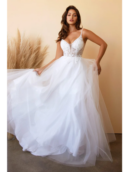 Vestido de Novia (cd0195w) - White
