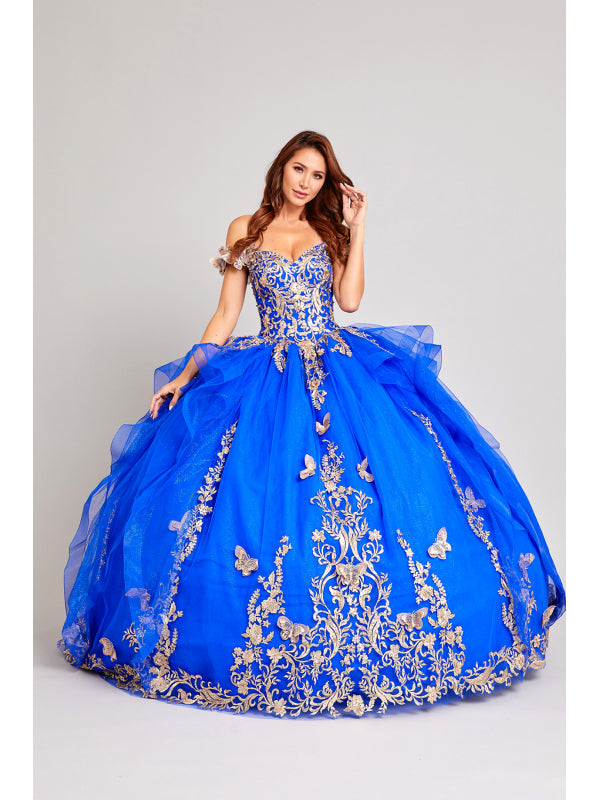 Vestido de Gala (ROY_LL2018) - Royal Blue