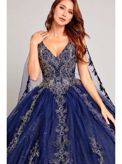 Vestido de Gala (WF30646) - Navy
