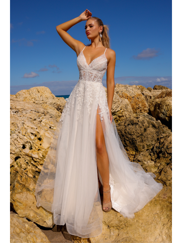 Vestido de Novia (TM1006) - White