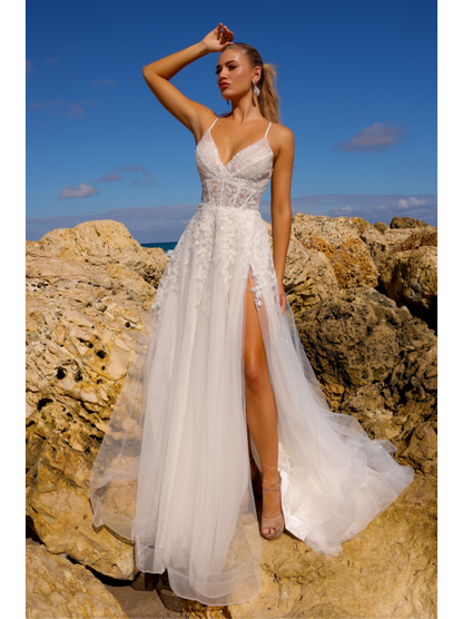 Vestido de Novia (TM1006) - White