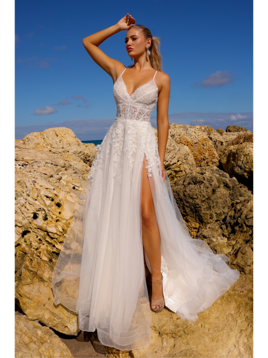 Vestido de Novia (TM1006) - White