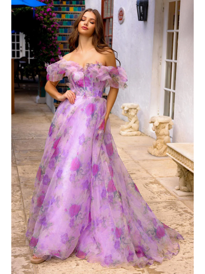 Vestido de Gala (ag0103) - Lilac