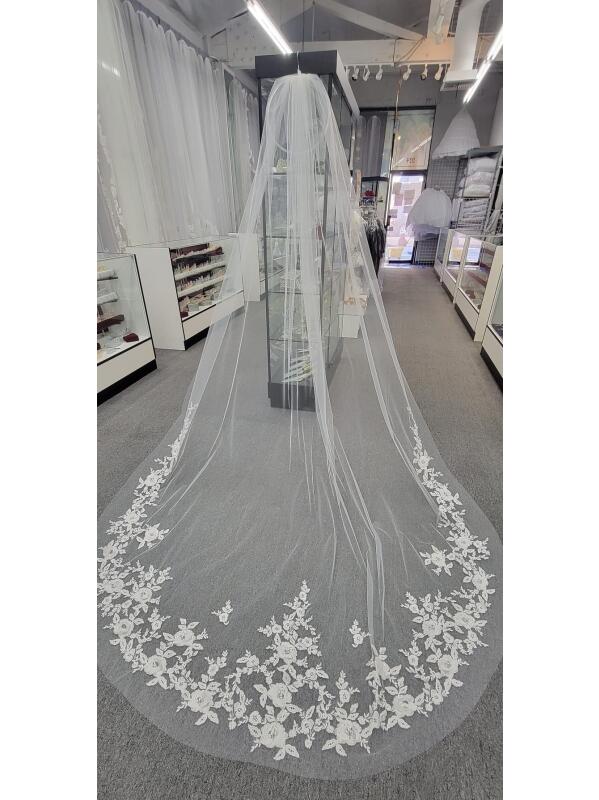 Velo color Ivory -Largo 3.2m-