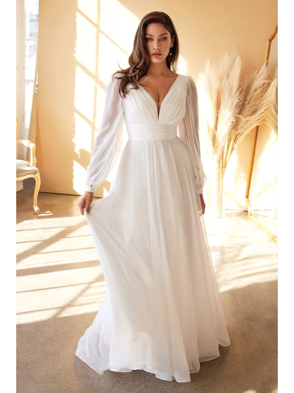 Vestido de Novia (0192W) - Off White