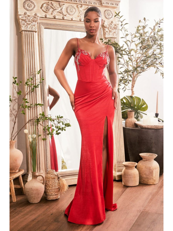 Vestido de Gala (021) - Red