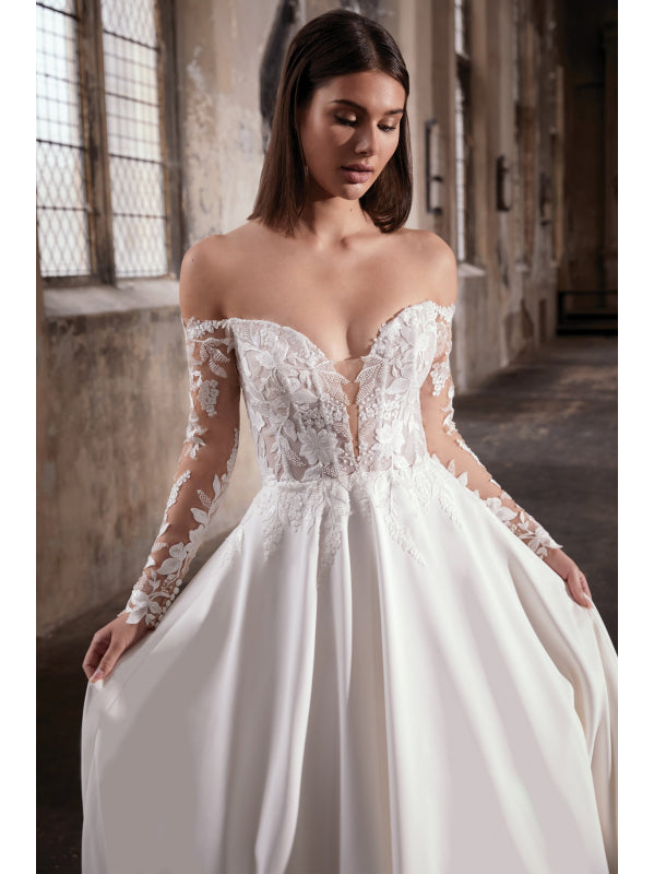 Vestido de Novia (11286) - Off White
