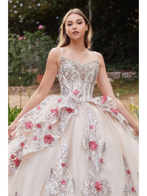 Vestido de Gala (15703) - Champagne
