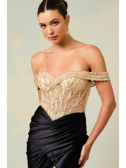Vestido de Gala -talla XS/M-