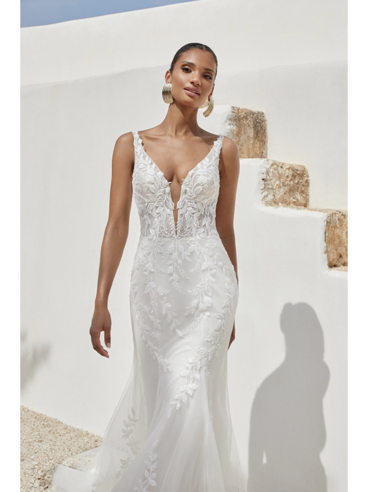 Vestido de Novia (11354) - Off White