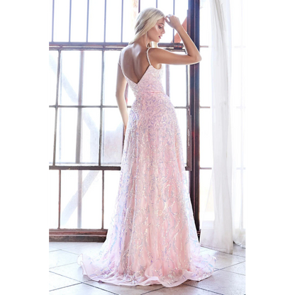 Vestido de Gala (CB055_LILA) - imagen 2