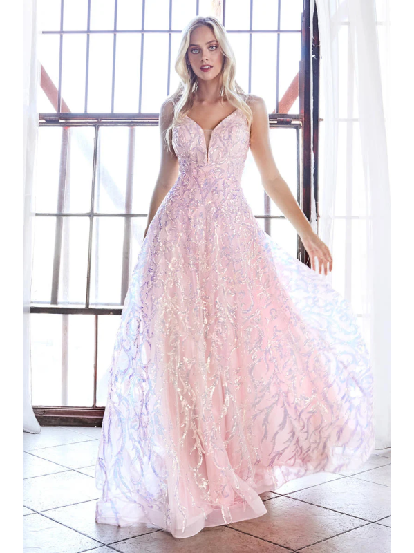 Vestido de Gala (CB055_LILA) - Blush