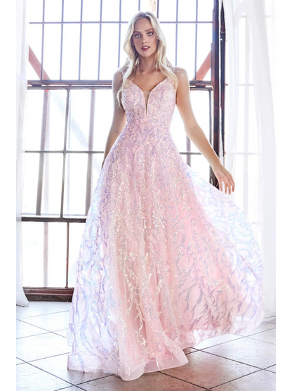 Vestido de Gala (CB055_LILA) - Blush