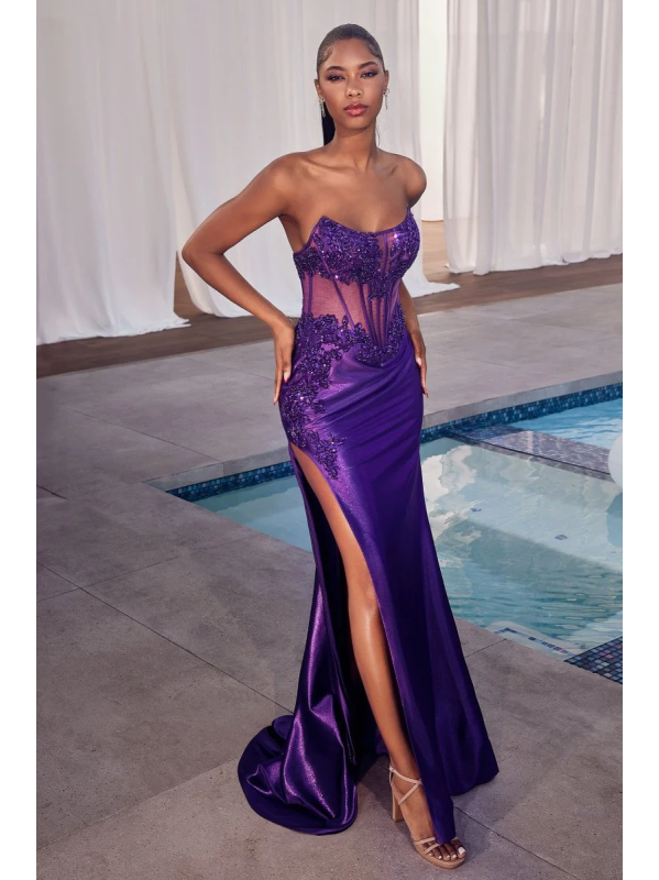 Vestido de Gala -talla 10-
