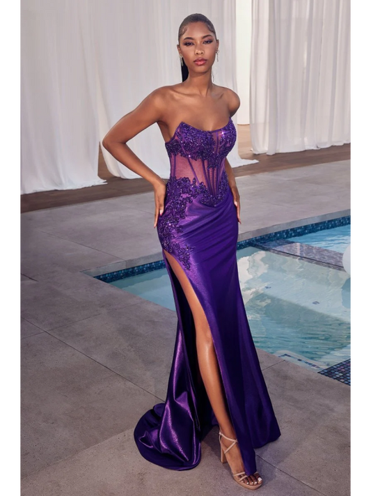 Vestido de Gala -talla 10-
