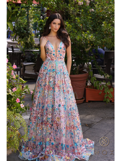 Vestido de Gala -talla 4-