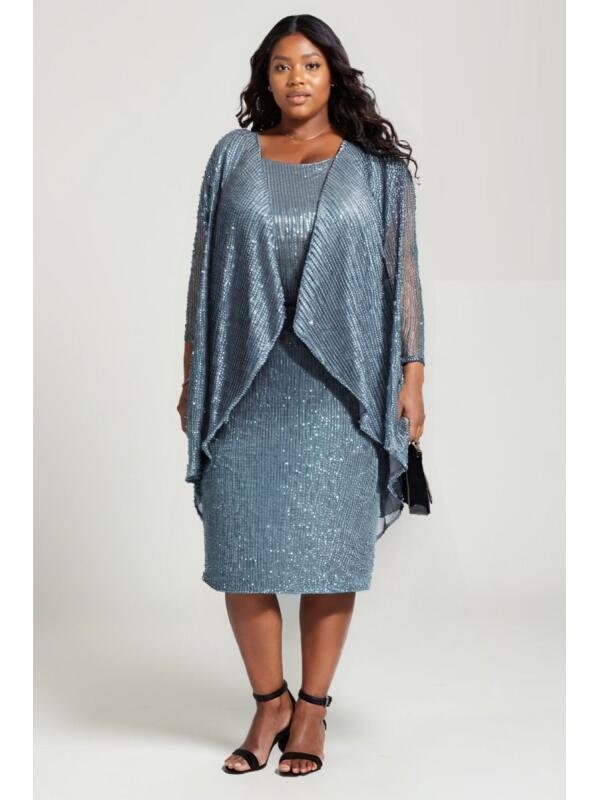 Vestido de Fiesta -talla L/XL/2XL/3XL-