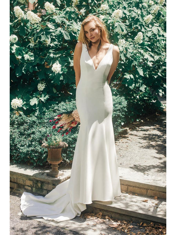 Vestido de Novia (MJ801) - Off White