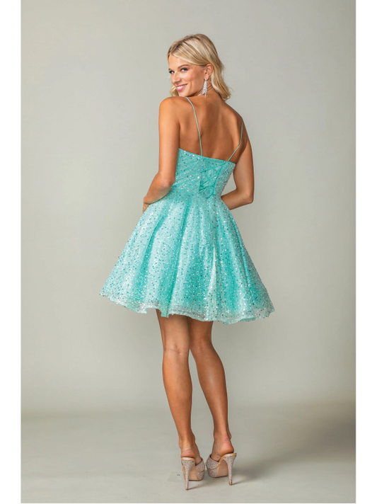Vestido corto -talla L-