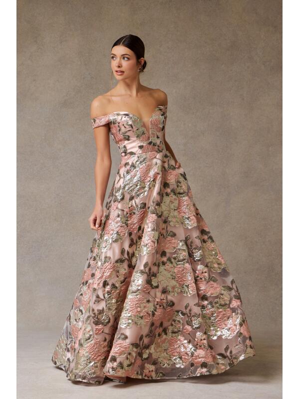 Vestido de Gala (an2432) - Floral