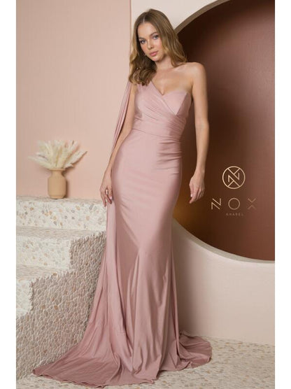 Vestido de Gala (e475.0) - Mauve