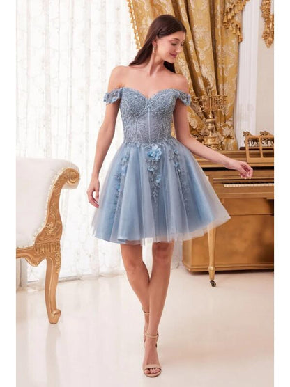 Vestido corto -talla XS-