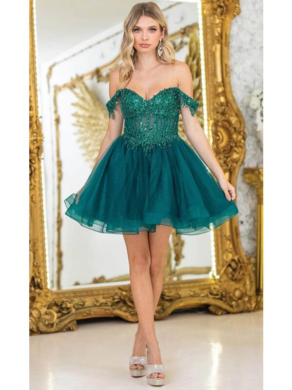 Vestido corto -talla XS-