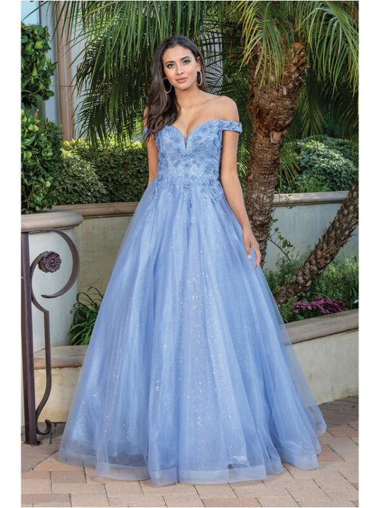 Vestido de Gala -talla L-