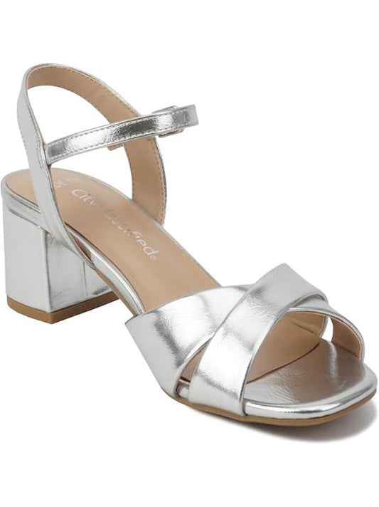 Sandalia color plata