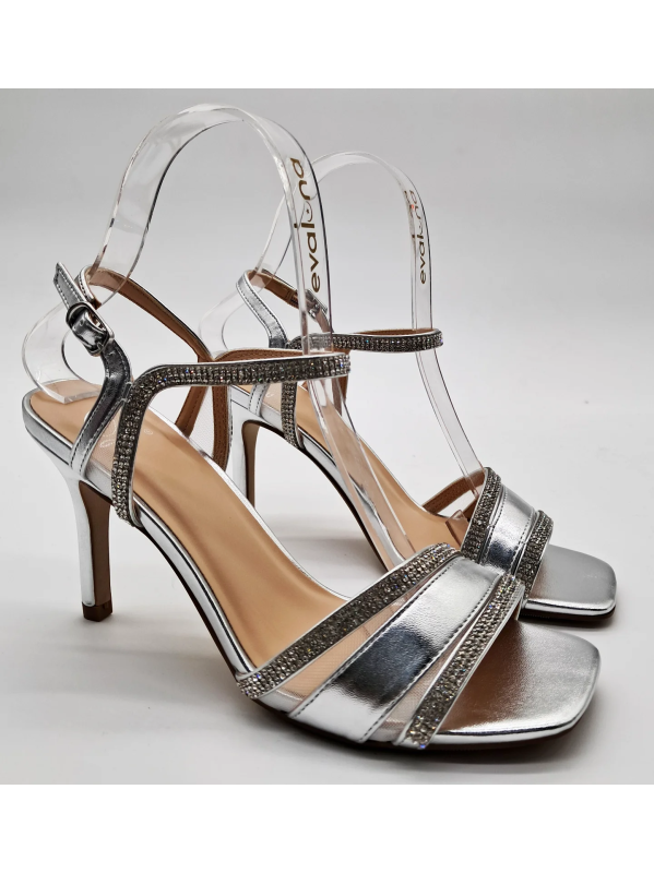 Sandalia color plata
