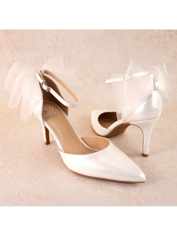 Zapatilla de Novia (laz3) - White