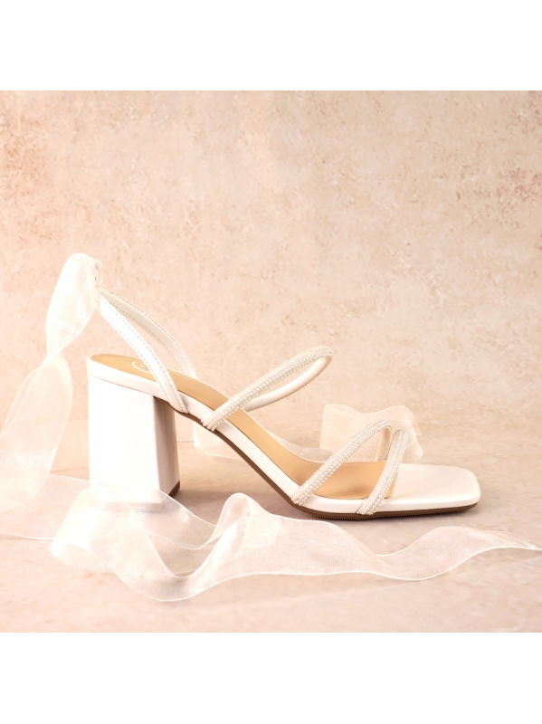 Sandalia de Novia (cintas) - imagen 2
