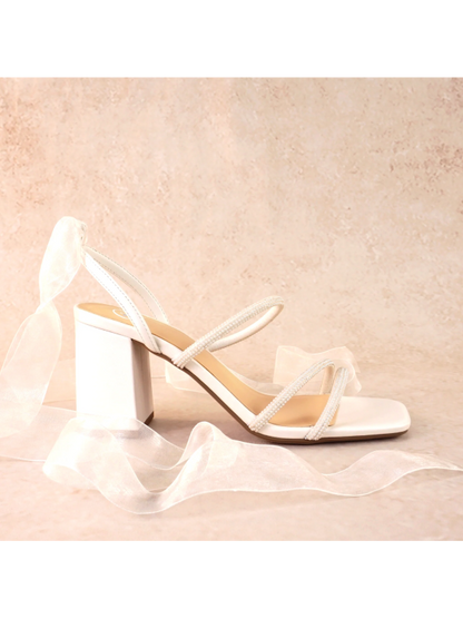 Sandalia de Novia (cintas) - imagen 2