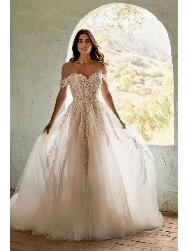 Vestido de Novia (MJ854) - Ivory