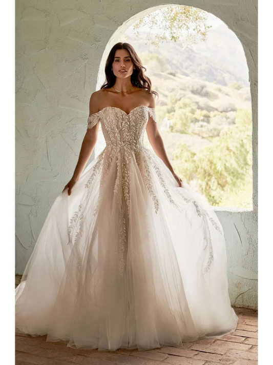 Vestido de Novia (MJ854) - Ivory