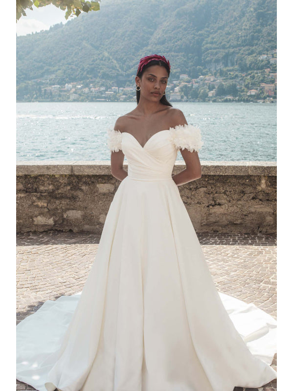 Vestido de Novia (MJ1003) - Ivory