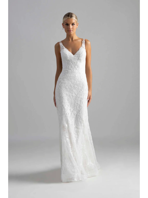 Vestido de Novia (MJ1114) - Off White