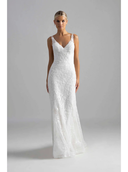 Vestido de Novia (MJ1114) - Off White