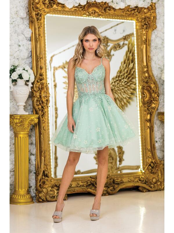 Vestido corto -talla XS-