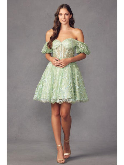 Vestido corto -talla L-