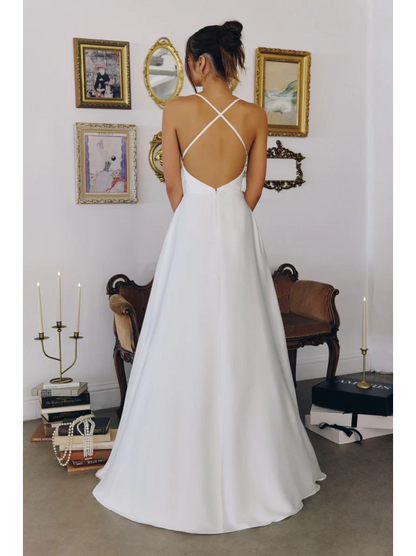 Vestido largo Satín (t714w) - imagen 2