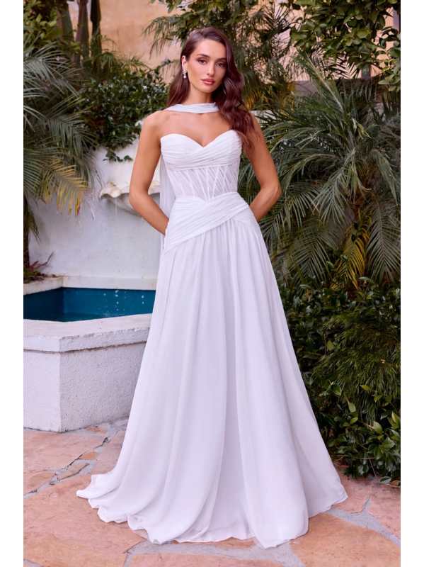Vestido de Novia (cd395w) - White
