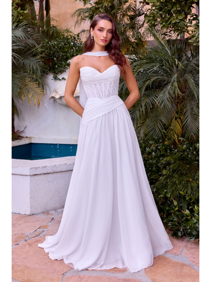 Vestido de Novia (cd395w) - White