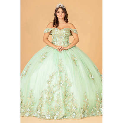 Vestido de Gala (gl3102-sage) - Sage