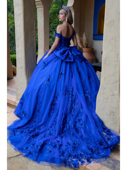 Vestido de Gala (GL3521-ROYAL) - imagen 2
